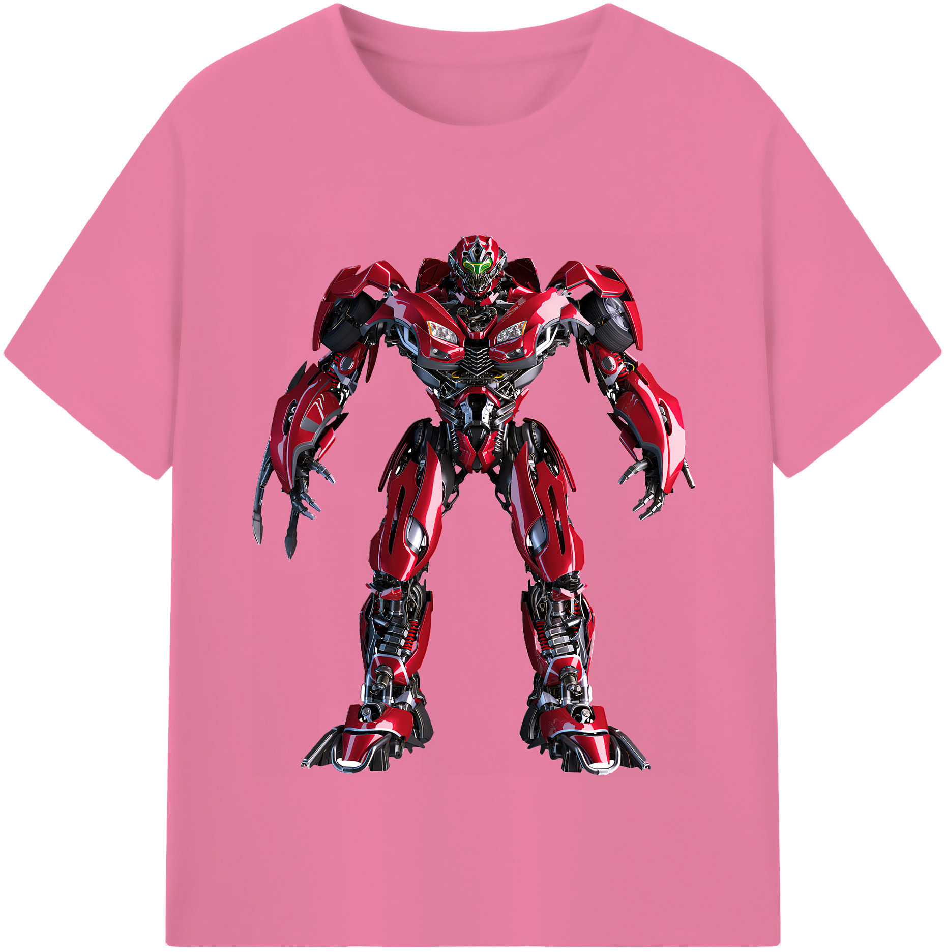 （画像用） Transformers トランスフォーマー 綿100％半袖Tシャツ（フロントプリント）